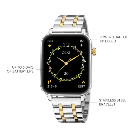 SMARTWATCH ONE FRAME BICOLOR LINKS