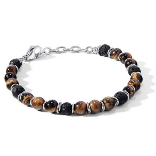 PULSEIRA LIU JO DE HOMEM EM AÇO E BOLAS
