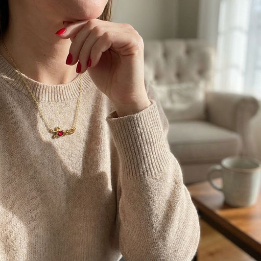 COLAR EM PRATA 925 VELVET BY NANÁ - MOCHO