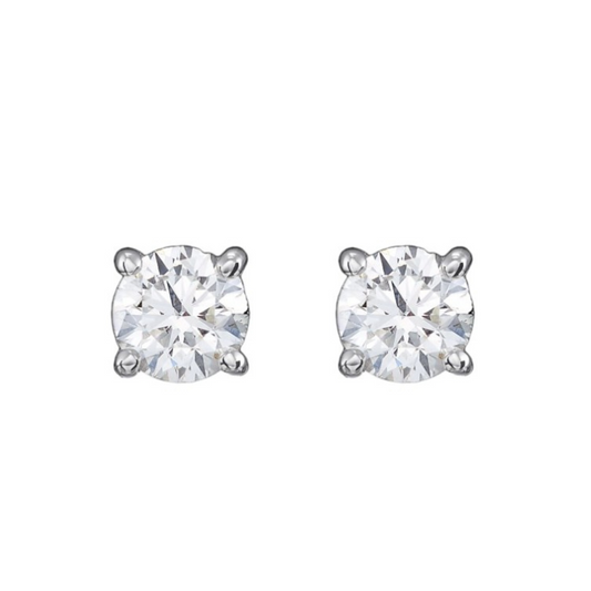 BRINCOS EM PRATA 925% COM ZIRCONIA