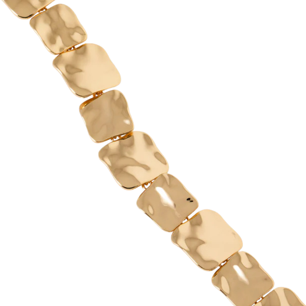 PULSEIRA VIDAL & VIDAL EM BRONZE COM BANHO DE OURO 18K