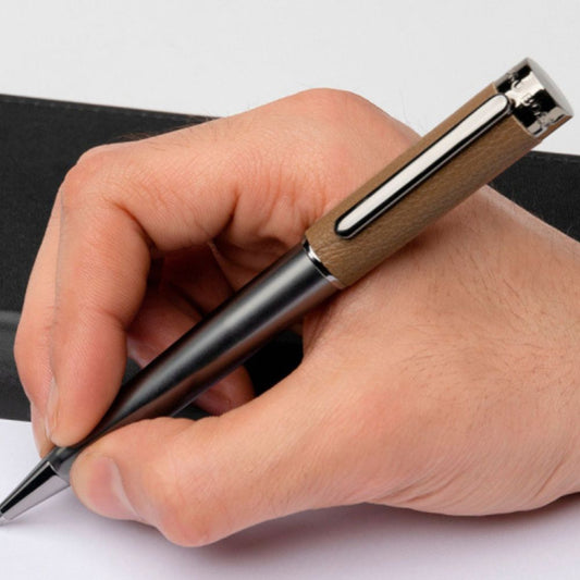 CANETA HUGO BOSS CORIUM CAMEL