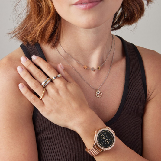 SMARTWATCH ONE MINI SPARK ROSE GOLD MESH