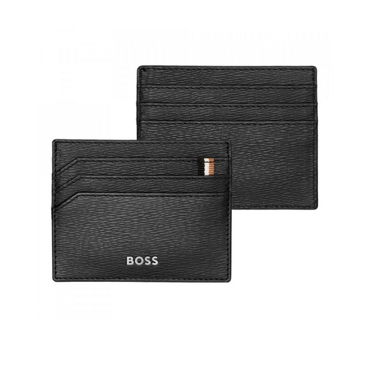 PORTA-CARTOES HUGO BOSS HOLDER ICONIC BLACK