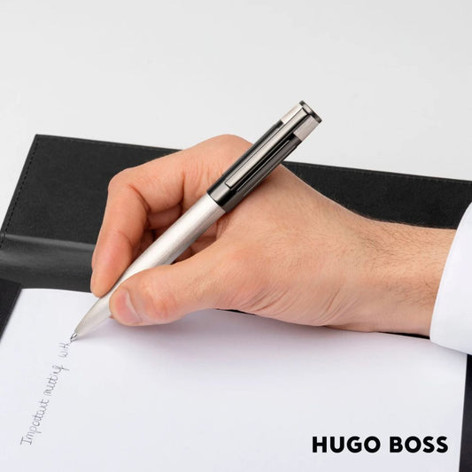 CANETA HUGO BOSS GEAR RIBS CHROME