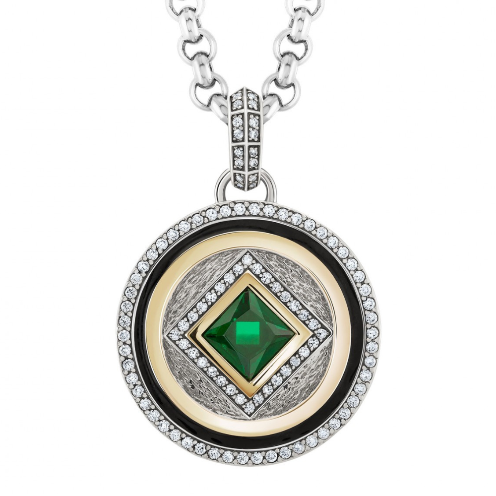 MEDALHA TASHI MARRAKECH VI PRATA 925% 15,8GR OURO 375% 0,9GR
