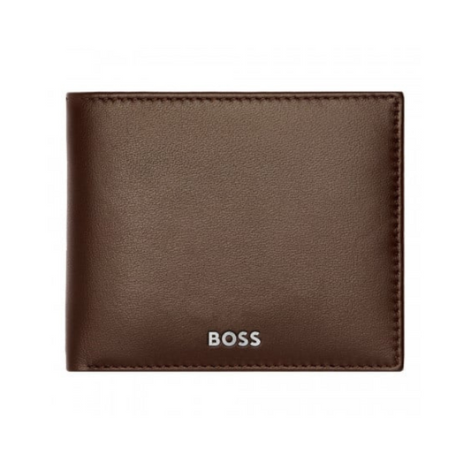 CARTEIRA HUGO BOSS CLASSIC SMOOTH BROWN