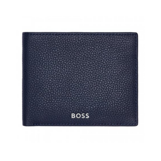 CARTEIRA HUGO BOSS CLASSIC GRAINED NAVY