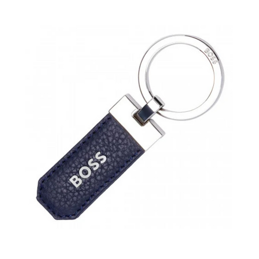 PORTA-CHAVES HUGO BOSS CLASSIC GRAINED NAVY