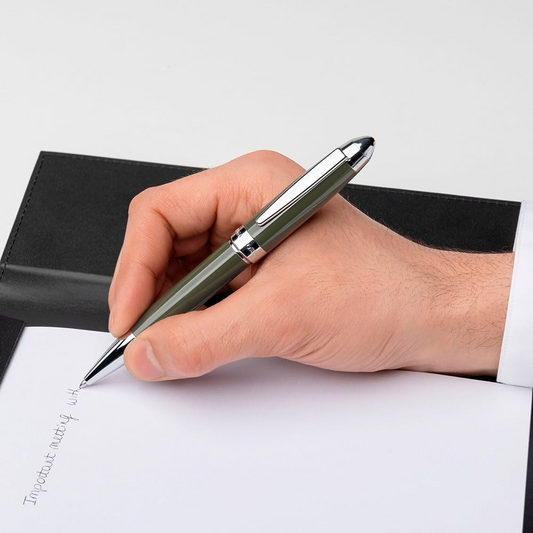 ESFEROGRÁFICA HUGO BOSS ICON KAKI CHROME