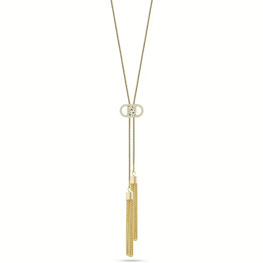 COLAR LIU JO EM AÇO COM CRISTAIS LJ2647