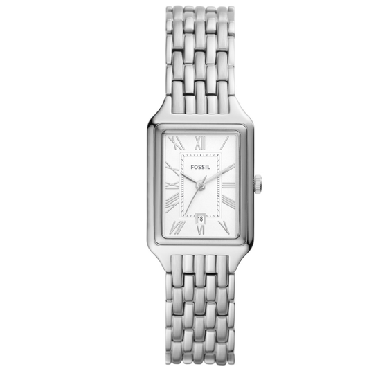 RELÓGIO FOSSIL PRATEADO