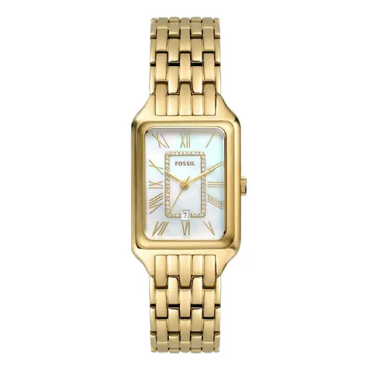 RELOGIO FOSSIL DOURADO MUST. MADREPEROLA ES5304