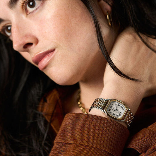 RELÓGIO FOSSIL BICOLOR "ES5362"