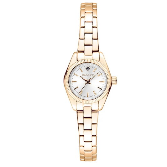 RELÓGIO GANT FAIRHAVEN PRATEADO E AÇO DOURADO