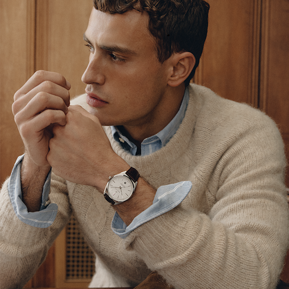 RELÓGIO GANT ABINGTON, 41MM, PELE CASTANHA