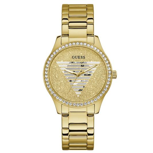 RELÓGIO GUESS LADY IDOL DOURADO