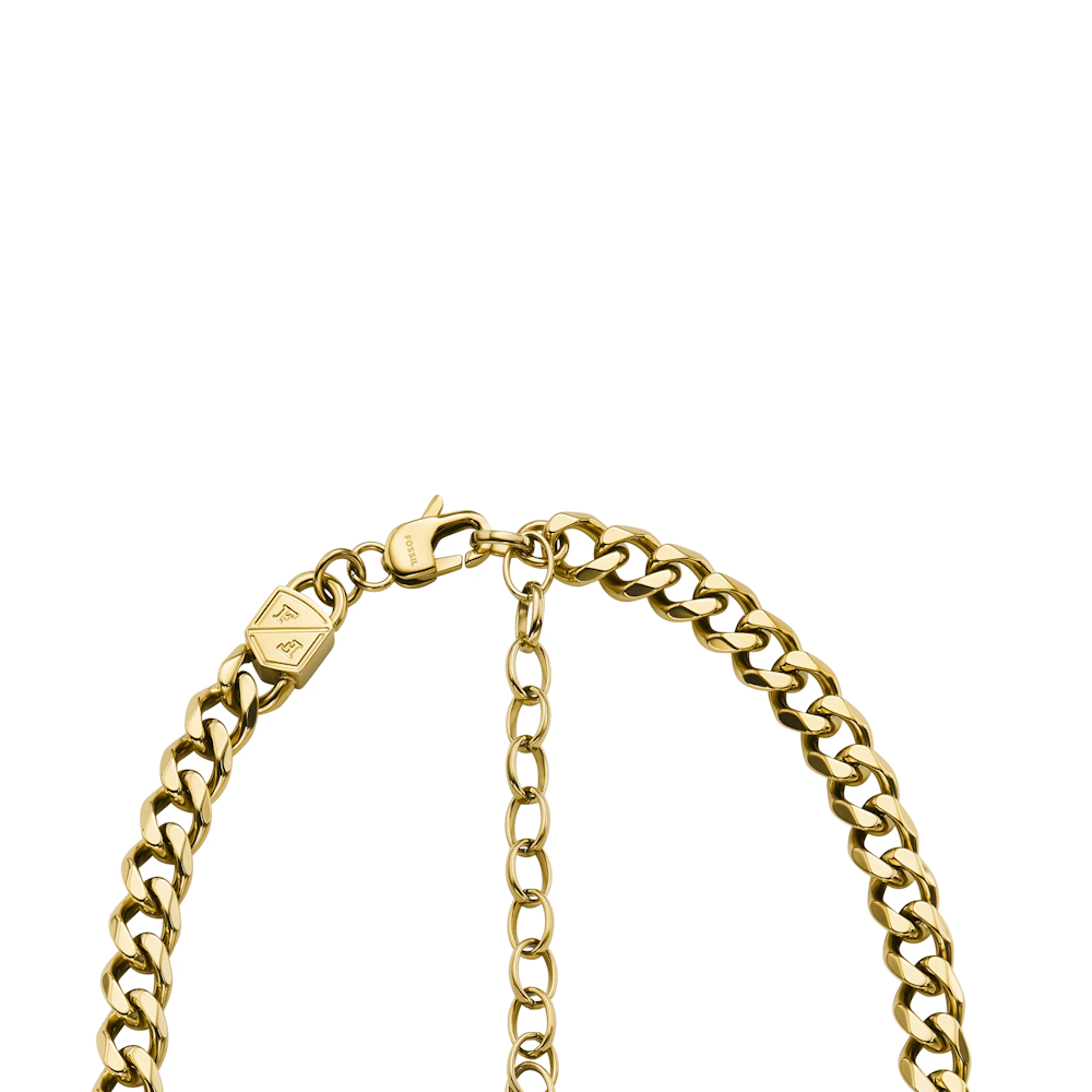 FIO FOSSIL AÇO DOURADO ( BARBELA ) JF04612710