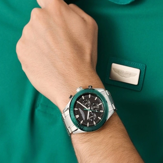 RELÓGIO ASTON MARTIN BOX SET 45MM