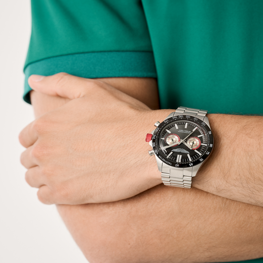 RELÓGIO ASTON MARTIN 44MM  ICON AML BLACK DIAL