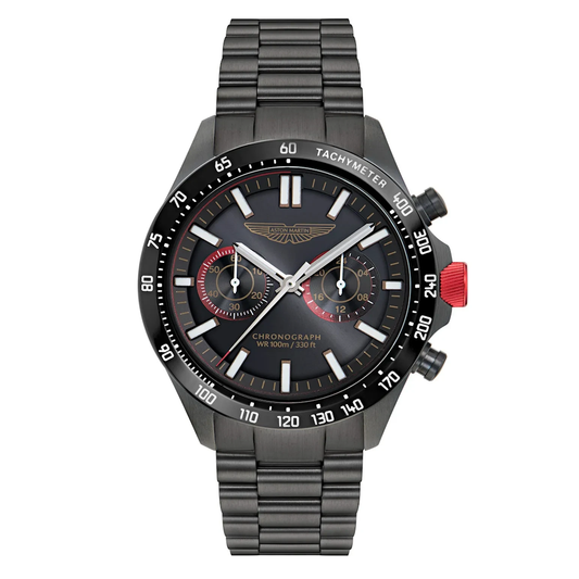 RELÓGIO ASTON MARTIN 44MM  ICON AML FULL BLACK