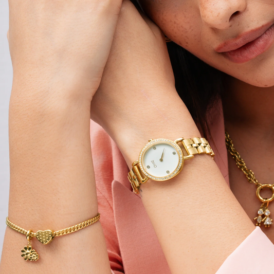 CHARME ONE ENERGY FLORAL GOLD