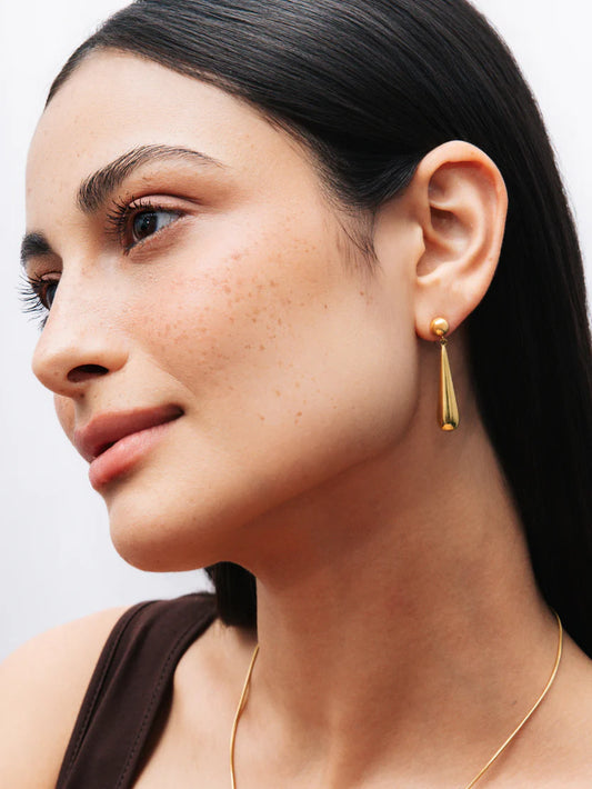 BRINCOS ONE SENHORA HYPNOTIC GOLD