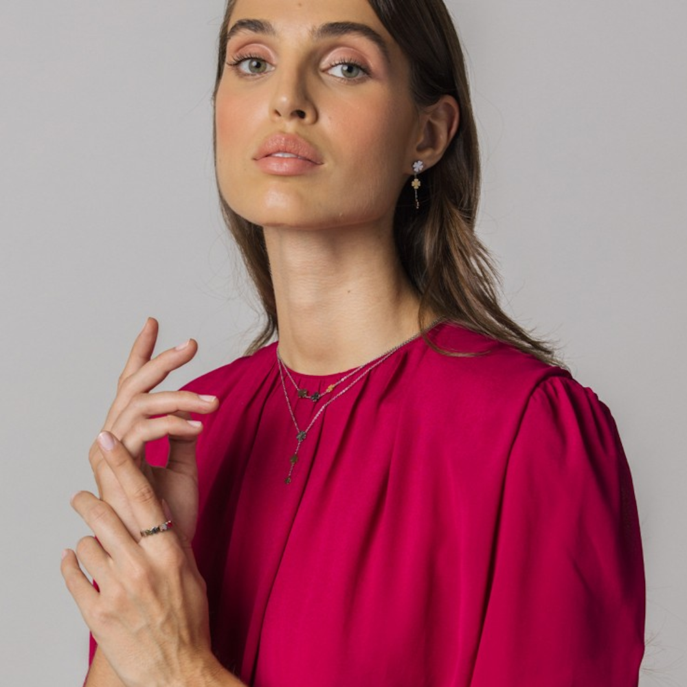 COLAR ONE LUCKY FLOWER