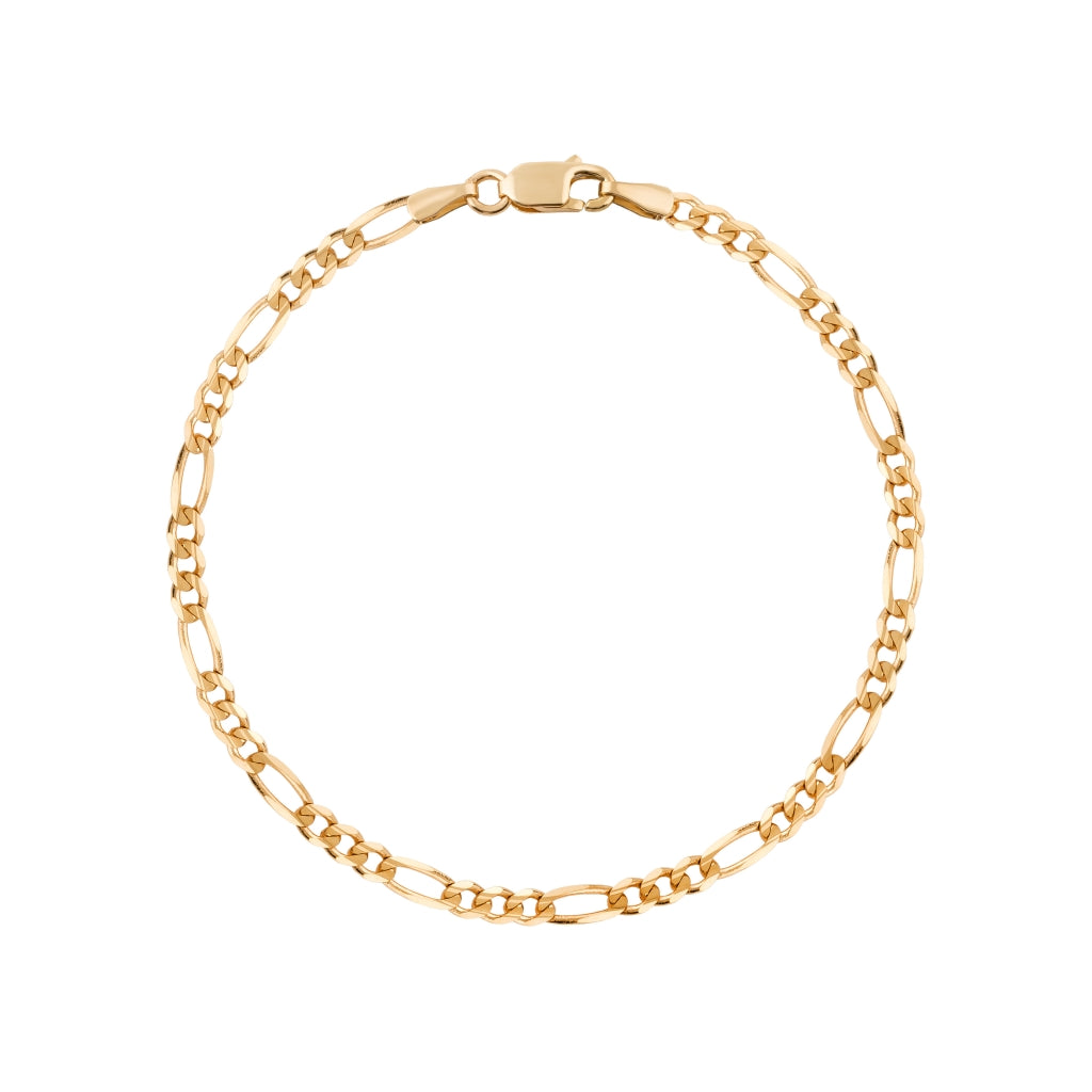 PULSEIRA EM OURO 19,2K ( 3+1 )