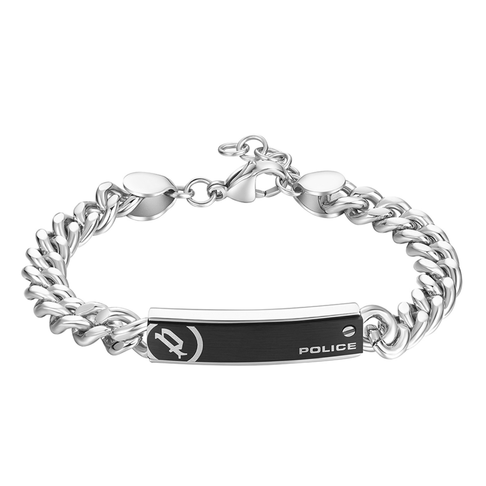 PULSEIRA POLICE EM AÇO "PEAGB0010801"