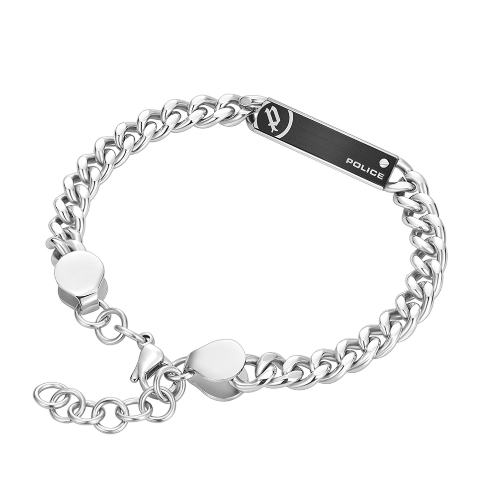 PULSEIRA POLICE EM AÇO "PEAGB0010801"