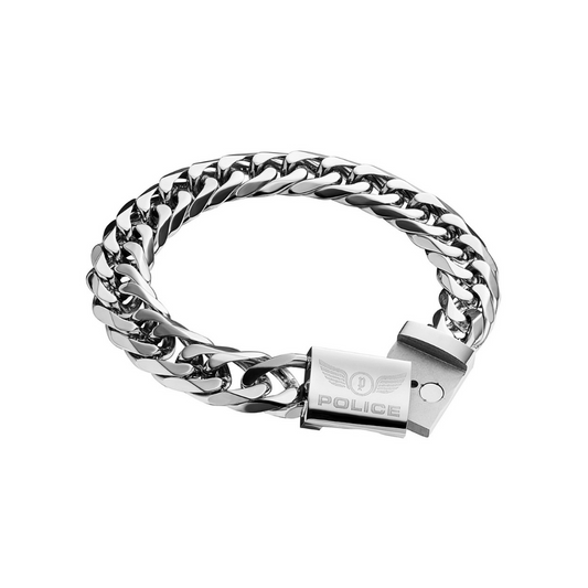 PULSEIRA POLICE AÇO BARBELA