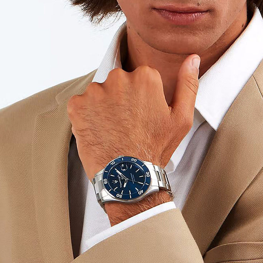 RELÓGIO MASERATI COMPETIZIONE 43 MM BLUE DIAL