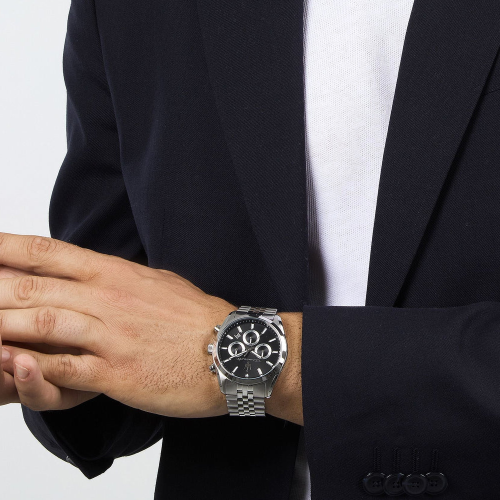 RELÓGIO MASERATI ATTRAZIONE 43MM BLACK MULT