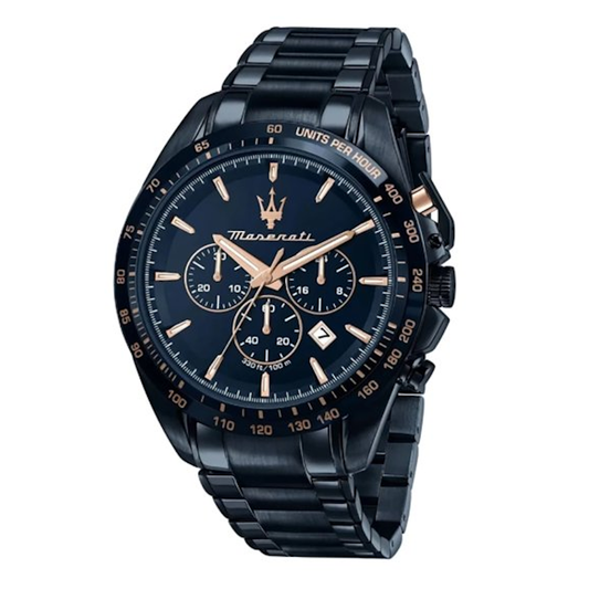 RELÓGIO MASERATI TRAGUARDO 45MM BLUE