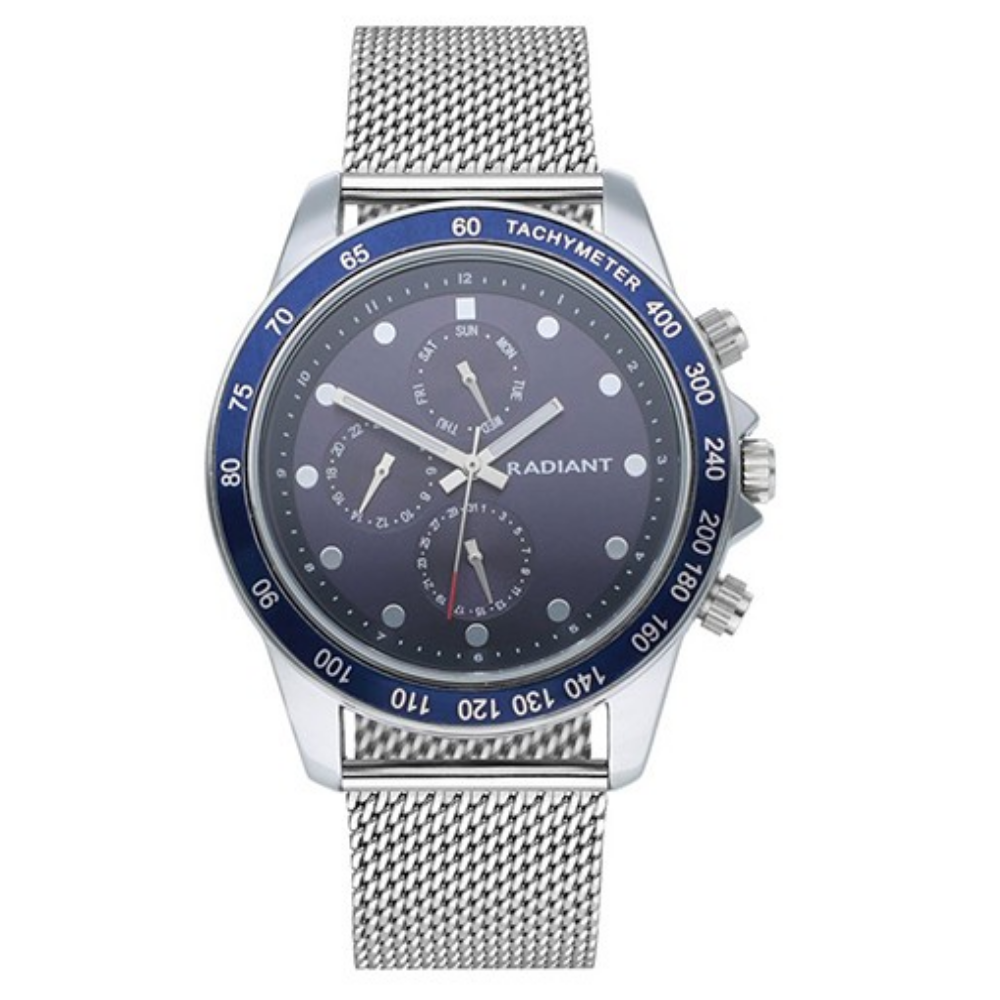 RELÓGIO RADIANT CANARIAS 45 MM PRATEADO "RA617703"