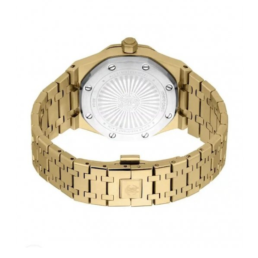 RELOGIO ROBERTO CAVALLI IMPERO BRAC./CAIXA DOURADO MSTR 42X53,3H