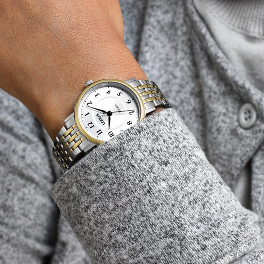 RELÓGIO LORUS LADIES 3H BICOLOR