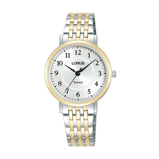 RELÓGIO LORUS LADIES 3H BICOLOR