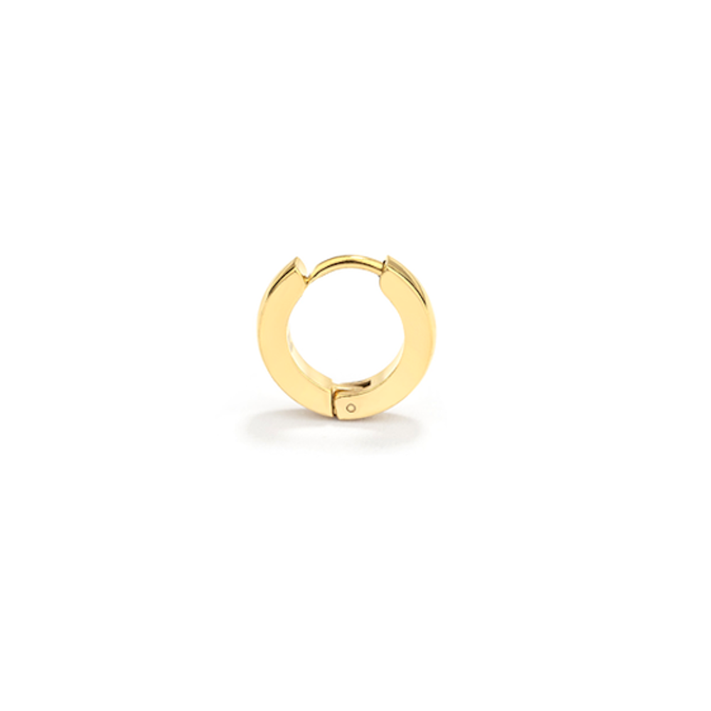 BRINCO ( ARGOLA ) RADIANT AÇO DOURADO RH000038