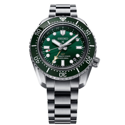 RELÓGIO SEIKO PROSPEX REEDIÇÃO 1968 GMT VERDE