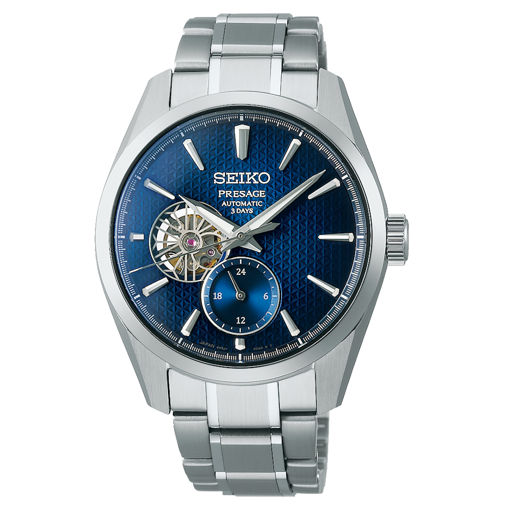RELÓGIO SEIKO PRESAGE SHARP EDGED SERIES SKELETON Aitetsu