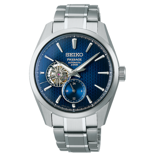 RELÓGIO SEIKO PRESAGE SHARP EDGED SERIES SKELETON Aitetsu