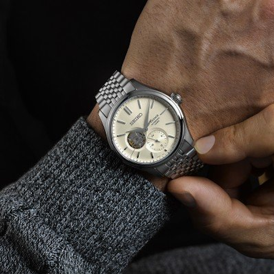 RELÓGIO SEIKO PRESSAGE CLASSIC SERIES SKELETON CRU
