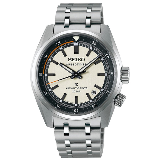 RELÓGIO SEIKO PROSPEX SPEEDTIMER 6R55 CONTADOR BEGE