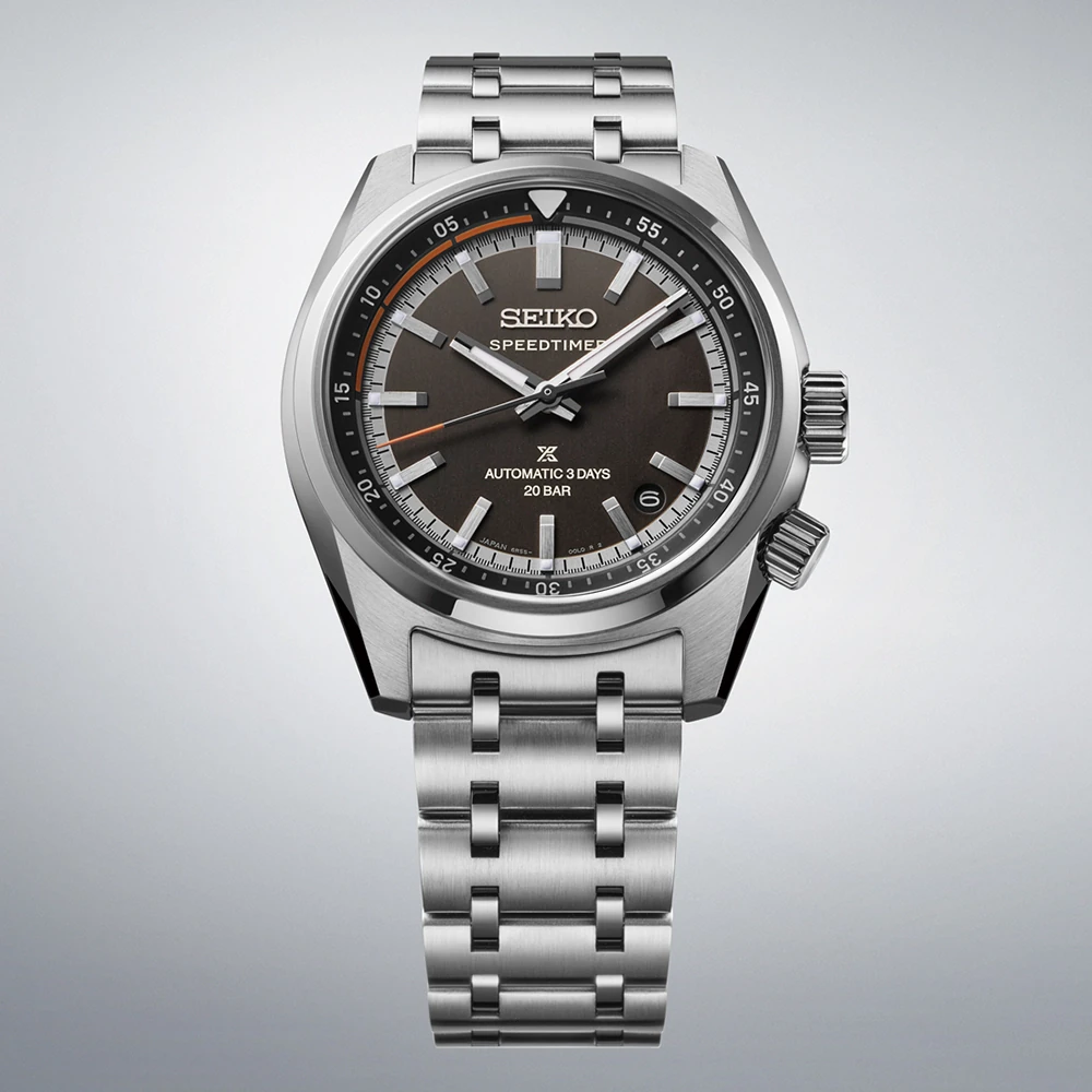 RELÓGIO SEIKO PROSPEX SPEEDTIMER 6R55 CONTADOR CINZA