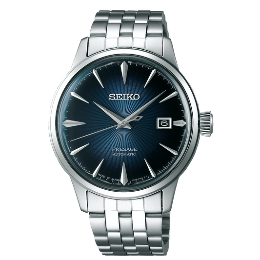 RELÓGIO SEIKO PRESAGE COCKTAIL AUTOMÁTICO 4R35 AZUL