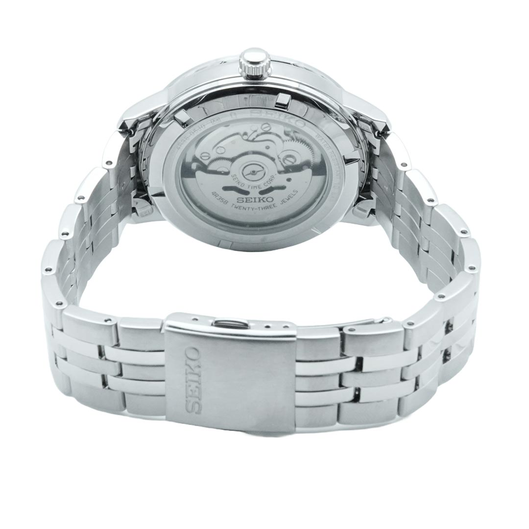 RELÓGIO SEIKO NEO CLASSIC AUTOMÁTICO MOSTRADOR VERDE