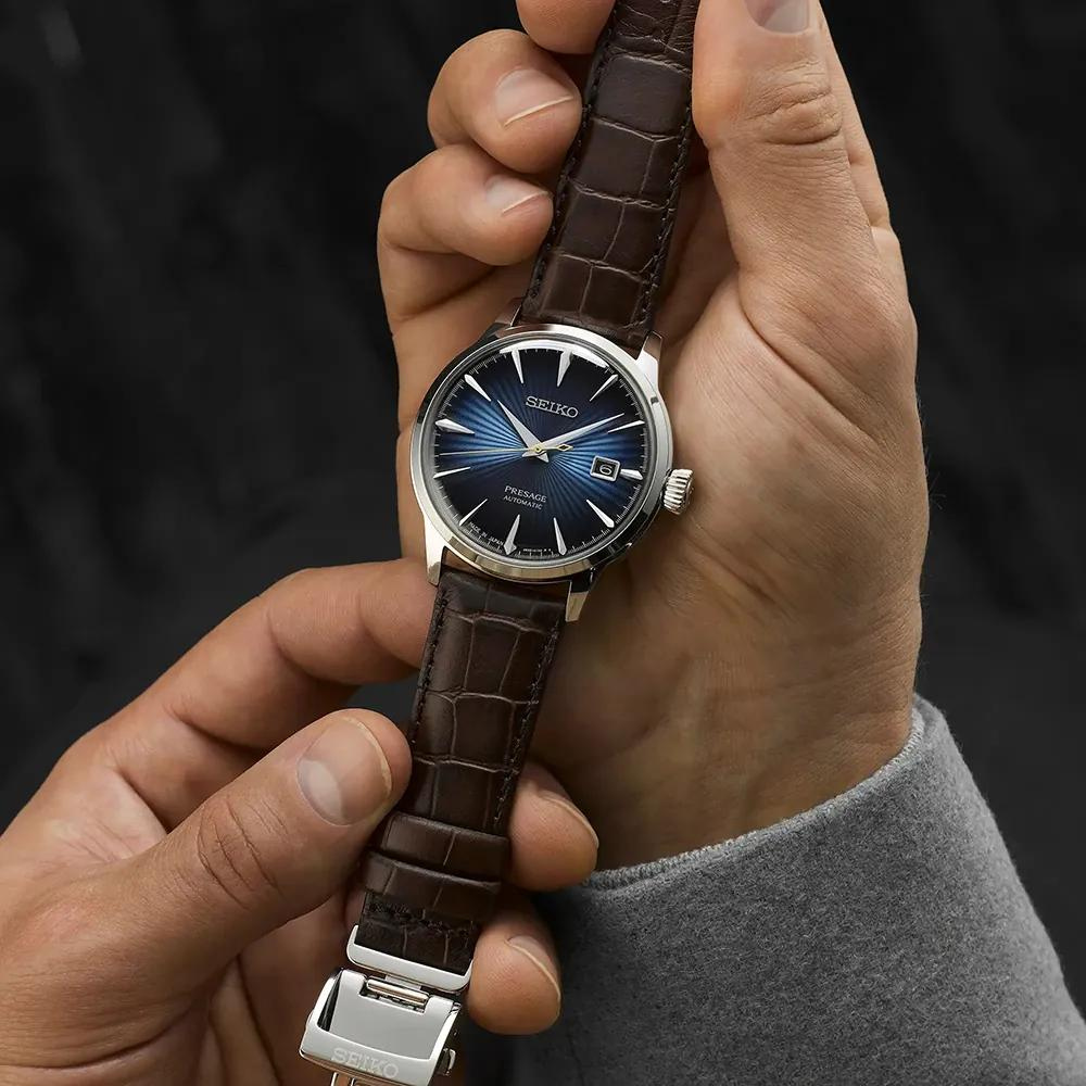 SEIKO PESSAGE COCKTAIL MIDNIGHT BLUE MOON