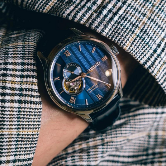 SEIKO PRESSAGE JARDIM ZEEN AUTOMÁTICO 4R39